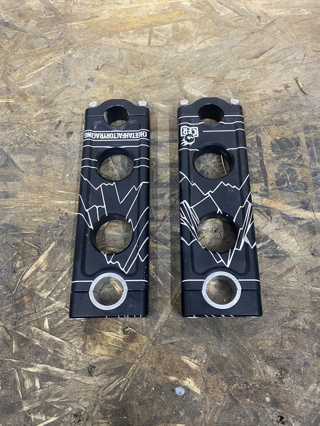 Cheetah Factory Racing CFR 6” inch bar risers Snowmobiles Parts