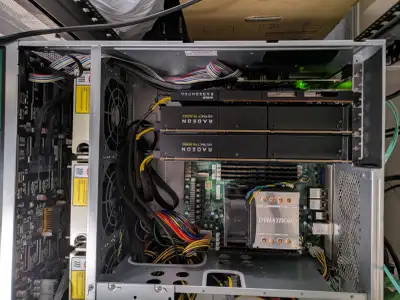 AMD Radeon Instinct MI50 32Gb AI Accelerator cards, View more