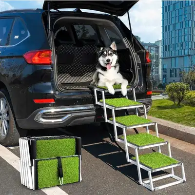 Extra Wide Dog Stairs, View more