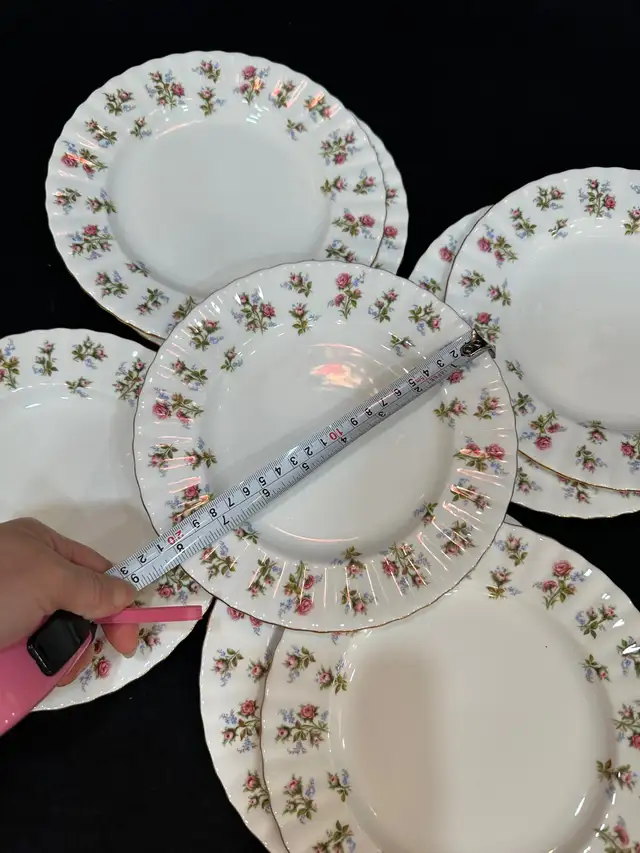 Royal Albert Winsome dishes, tea cups, two tiered cake plate in Kitchen & Dining Wares in Guelph - Image 9