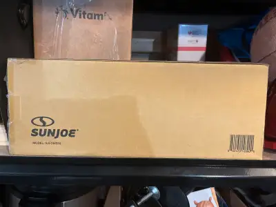 I'm selling a new Sun Joe SJI-OMS16 Oscillating Multi-Surface Misting Sprinkler, perfect for keeping...