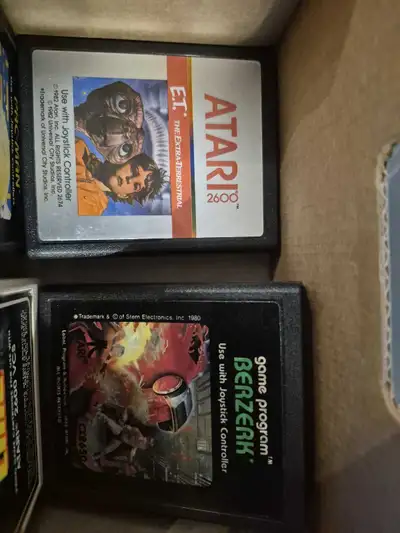 . Dive into nostalgia with this collection of Atari 2600 and ColecoVision games! This lot features a...
