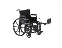 16" Wheelchair with Elevating Leg Rests - only used 1 month