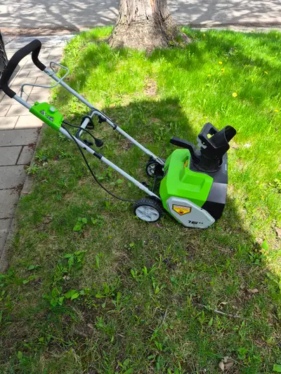Electric Snowblower souffleuse a neige electrique, View more