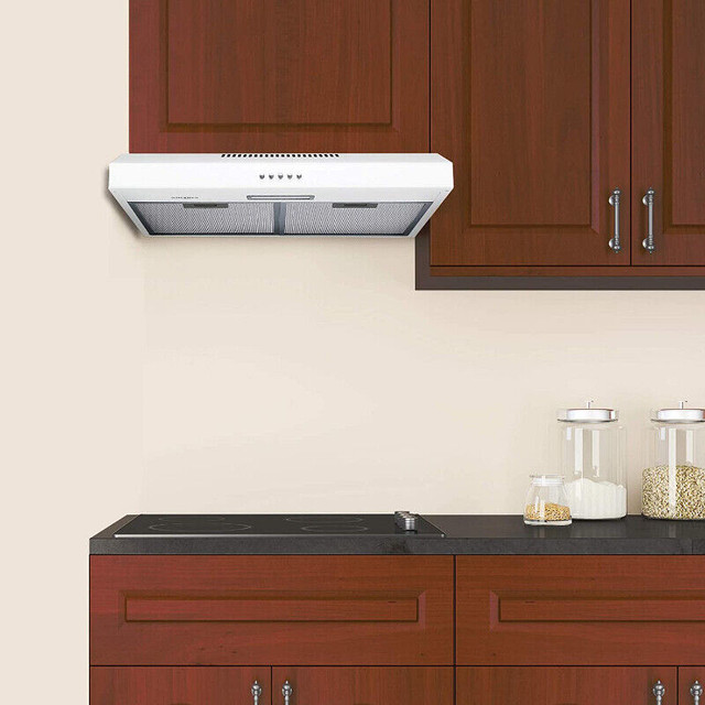Ancona AN-1800 24 in. Under Cabinet Convertible Range Hood, Whit in Stoves, Ovens & Ranges in Calgary - Image 4