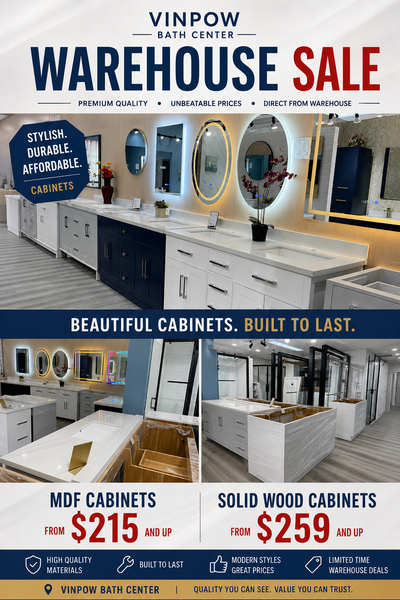 Vinpow Bathroom Vanity Cabinets, View more