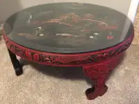 Hand Carved Table(1950's)