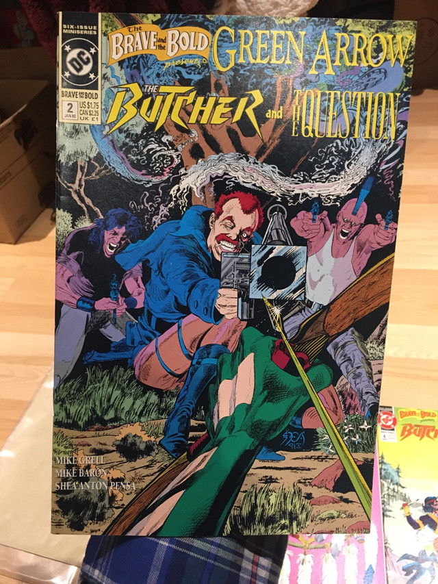 DC Comics BRAVE AND THE BOLD #1-4 Arrow Butcher The Question 199 in Comics & Graphic Novels in Mississauga / Peel Region - Image 3