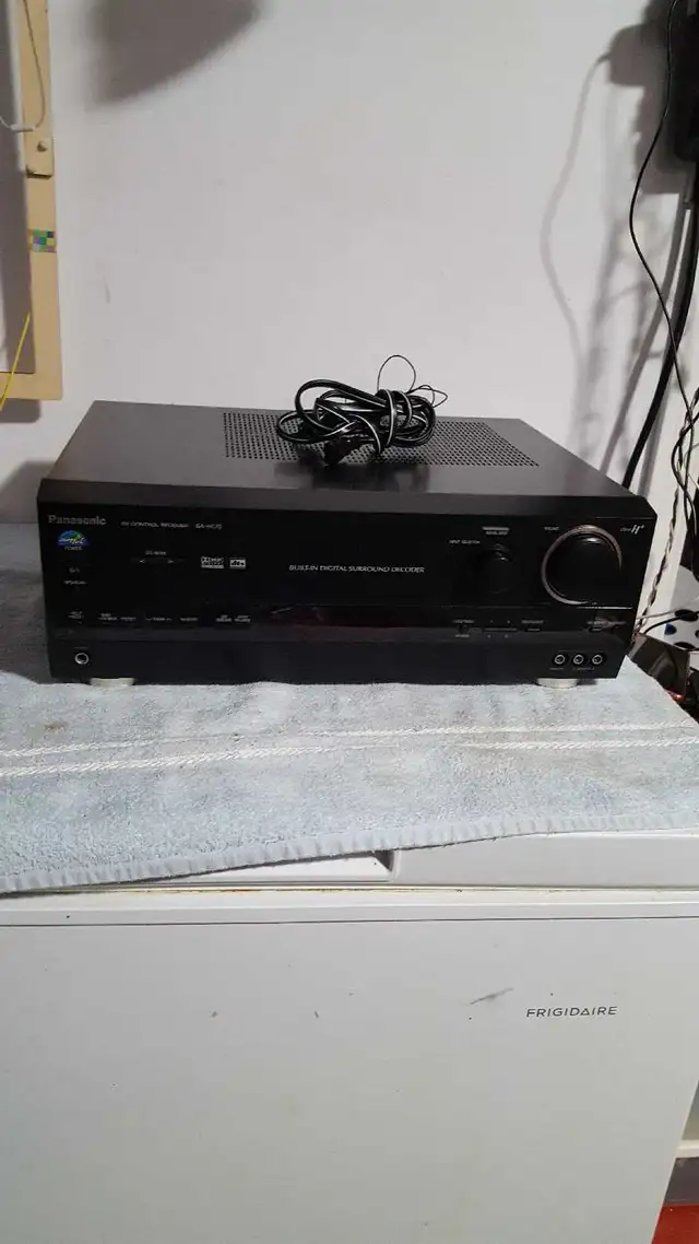 Panasonic power amp receiver  in Stereo Systems & Home Theatre in Red Deer - Image 2
