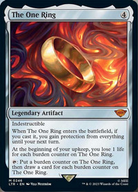 MTG - The One Ring x2, one regular non foil,  one extended foil.