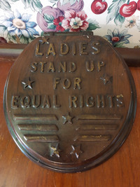 Satirical 1960s ladies stand up for equal rights 