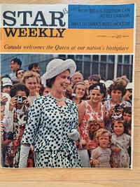 Vintage Oct. 10, 1964 Canadian Star Weekly. Excellent Condition