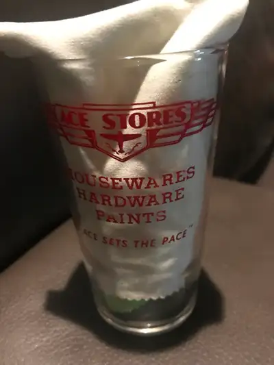 Vintage Ace stores measuring cup/drinking glass 1940’s, View more