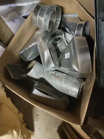 ASSORTED HVAC DUCT FITTINGS, View more
