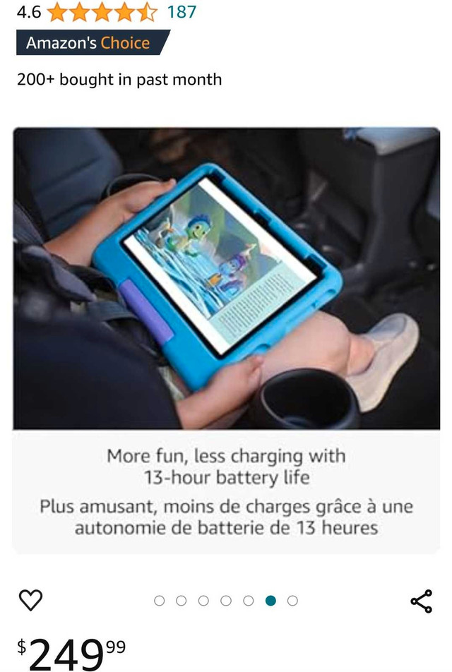 BRAND NEW KIDS TABLET- FIRE HD 10 KIDS in iPads & Tablets in City of Toronto - Image 2