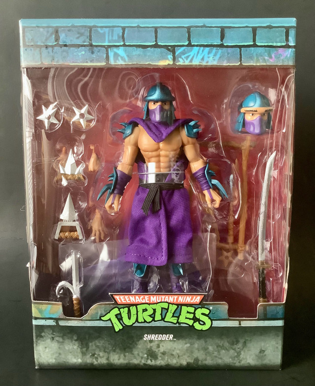 SUPER 7 Ultimates Shredder - Teenage Mutant Ninja Turtles Action in Toys & Games in Edmonton