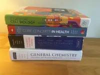 First Year Textbooks (UW Classes)