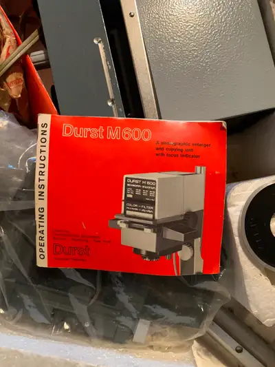 Durst M600, a vintage Italian-made photographic enlarger and copying unit. Pick up in Pointe Claire
