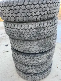 LT235/80R17 Goodyear tires