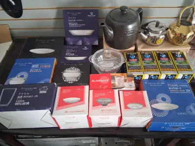 Glassware & Tea Pots Assortment (Retail Value $250+), View more
