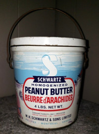 Schwartz Peanut butter tin