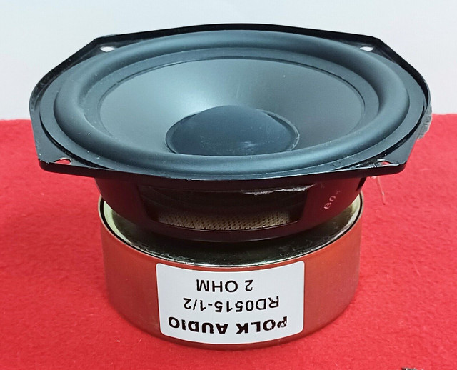 POLK AUDIO R40 5.25" WOOFER #RD0515-1/2 Good ConditionTested in Speakers in London