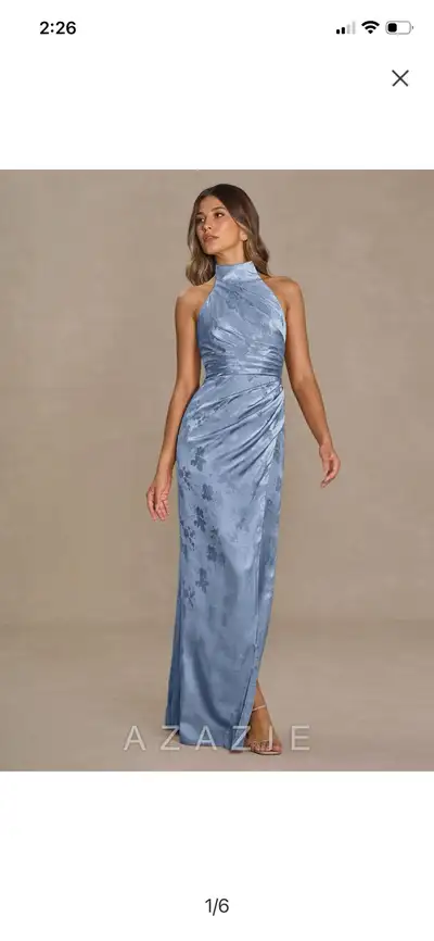 Azazie blue formal Dress, View more