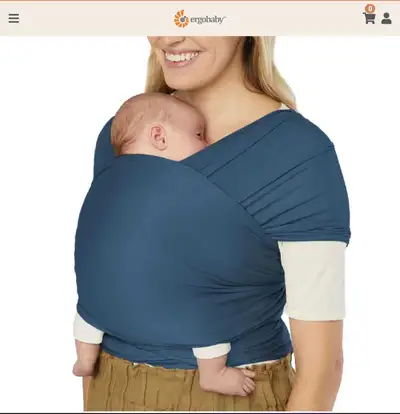 Ergobaby Aura Baby Wrap, View more