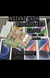 INSTANT CASH FOR IPHONE/SAMSUNG/ANDROID/IPAD/MAC