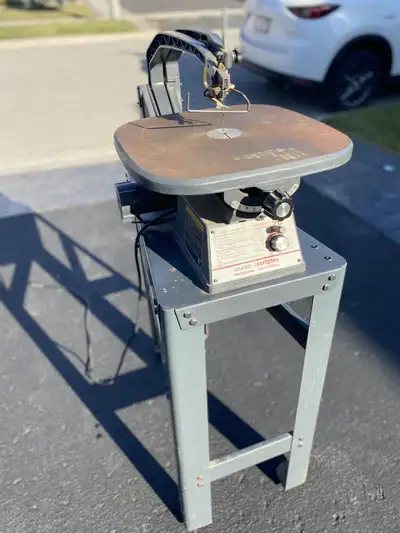 Craftsman 20” variable speed scroll saw, View more
