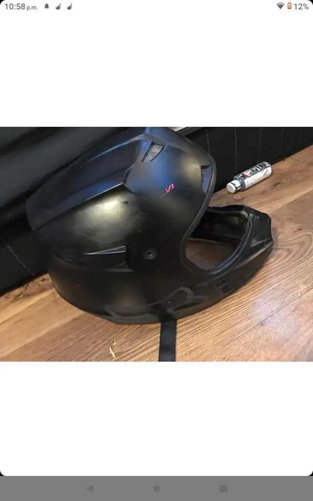 Fox V1 Motocross Helmet (no face shield) in Motorcycle Parts & Accessories in Edmonton - Image 3