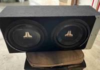 JL Audio Bass Wedge woofer box