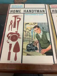 Popular Mechanics Home Handyman Encyclopdia x3