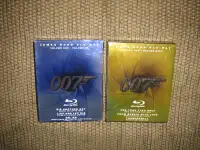 JAMES BOND 007 VOLUME 1 AND 2 BLU RAY BOX SETS