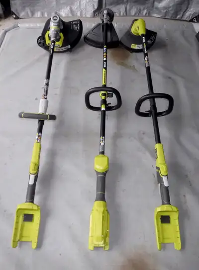 Ryobi 40V Trimmers, Blower, Batteries, View more