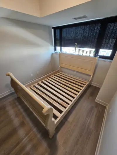 Queen Sleigh bed frame, View more