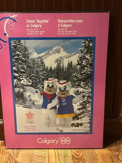 Posters from 1988 Calgary Olympics, View more