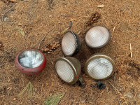 “Vintage Tractor Lights” $25 each. Located near Berwick, NS. 