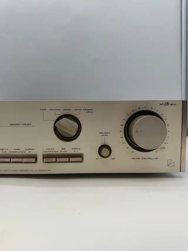 Luxman L-210 Vintage Stereo Integrated Amplifier Tested Working  in Stereo Systems & Home Theatre in City of Toronto - Image 4