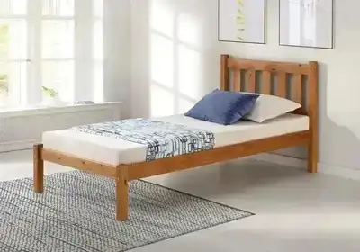 New single-Twin Bed, color - Cinnamon, Brand New in box, View more