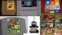 W@NT TO BUY YOUR NINTENDO SNES N64 GAMEBOY GAMECUBE WII DS GAMES