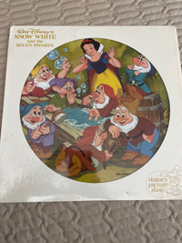 Snow White and the Seven Dwarfs -Disney Picture Disc