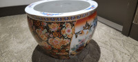 Japanese Satsuma Pfau Planter x 2 - Brand New Chinese porcelain