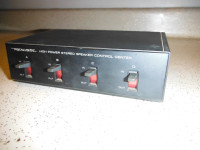 Vintage Realistic High Power Stereo Speaker Control Center