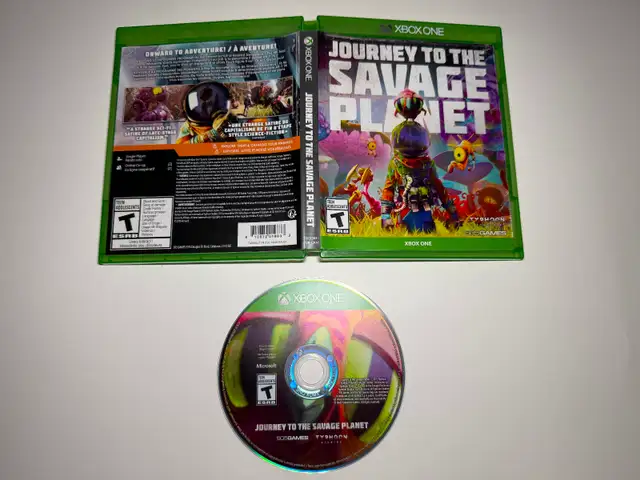 XBOX ONE+SERIES X-JOURNEY TO THE SAVAGE PLANET (MINT) (C005) in Xbox Series X & S in City of Montréal - Image 2