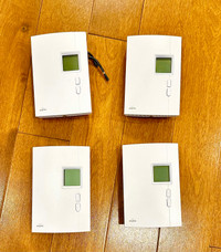 Set of 4 Aube 2000 W/240V Electronic Thermostats Numériques