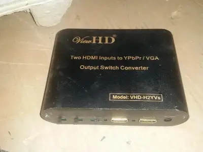 ViewHD Output Switch Converter Model VHD-H2YVs, View more