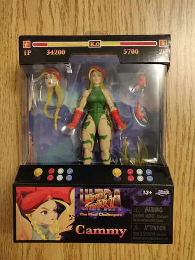 STREET FIGHTER CAMMY Jada Toys action figure, View more