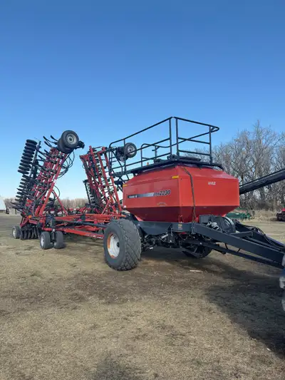 Year- 2008 -Case IH ADX 2230 cart -Case IH ATX 400 tool -single shoot -7.2inch spacing -new tires on...