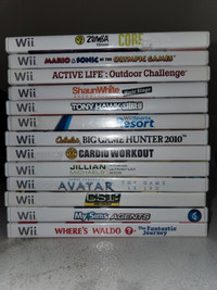Nintendo WII games
